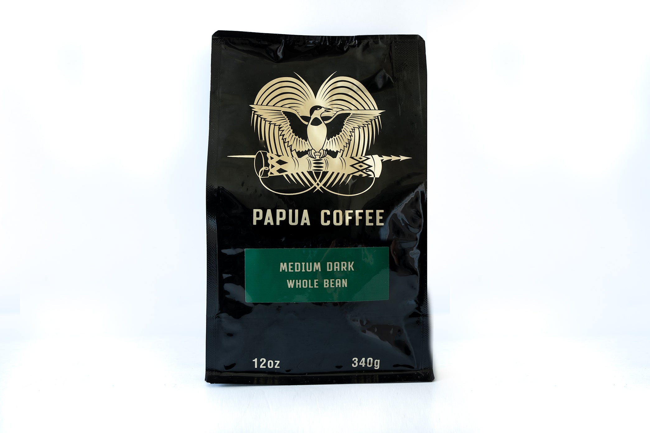 Papua Coffee Med-Dark Roast (12oz)