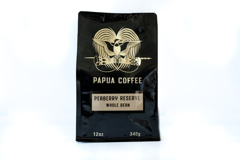 Papua Coffee Peaberry (12oz)